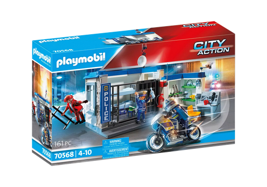 Playmobil 70568 City Action Polizei: Flucht aus dem Gefängnis - plegobil