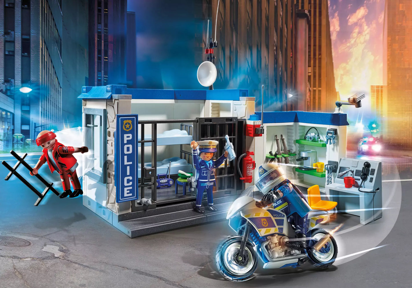 Playmobil 70568 City Action Polizei: Flucht aus dem Gefängnis - plegobil