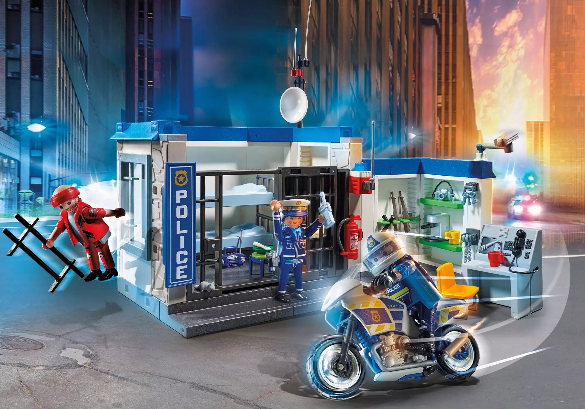 Playmobil 70568 City Action Polizei: Flucht aus dem Gefängnis - plegobil