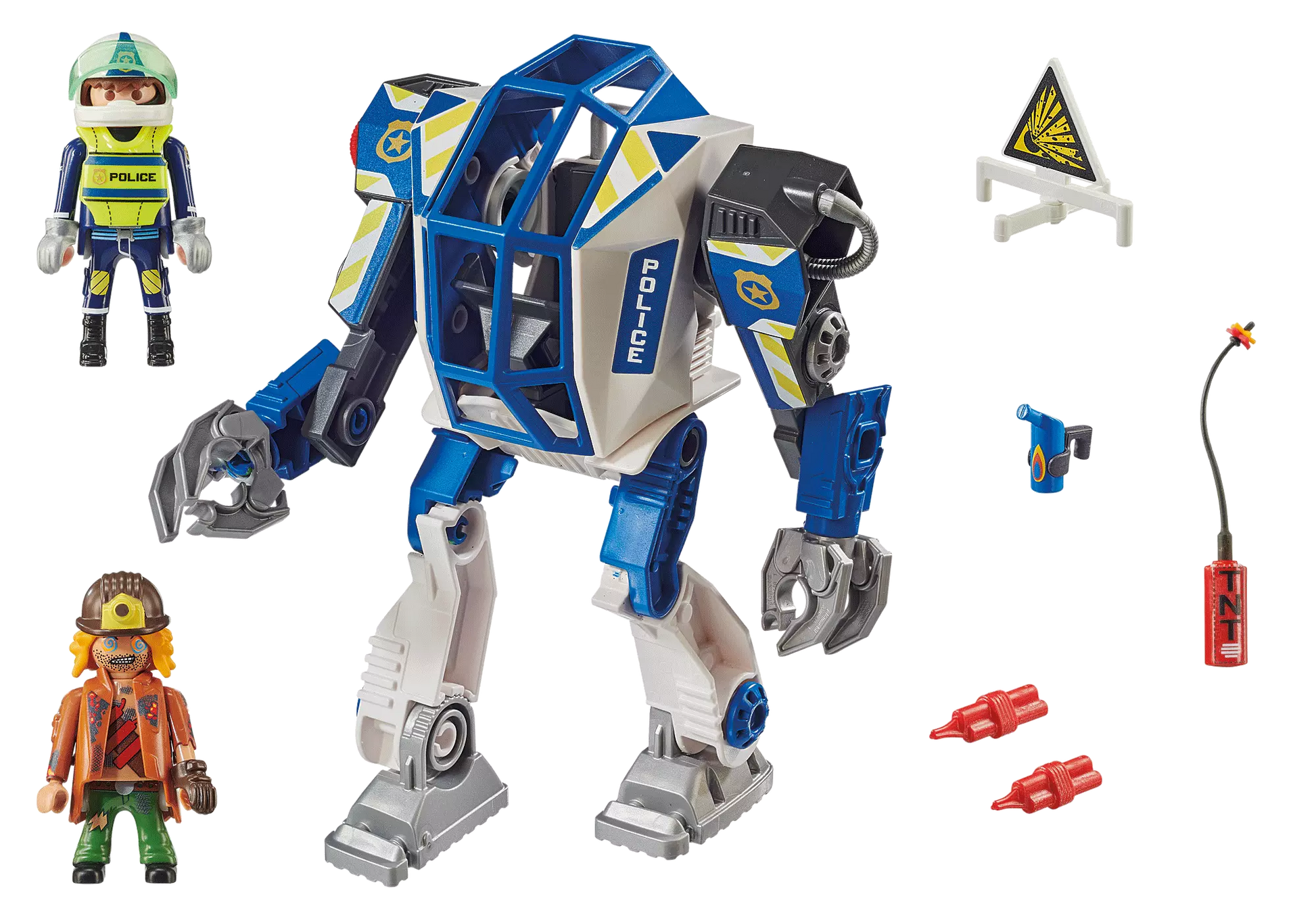 Playmobil 70571 City Action Polizei-Roboter: Spezialeinsatz - plegobil