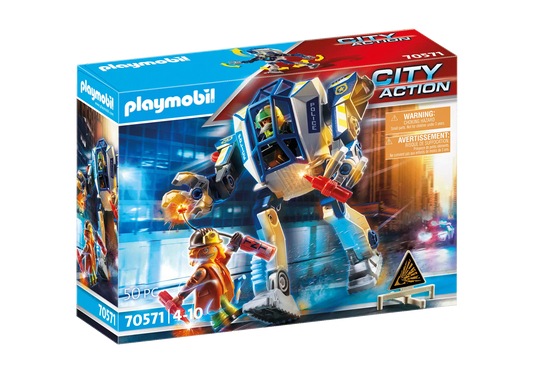 Playmobil 70571 City Action Polizei-Roboter: Spezialeinsatz - plegobil