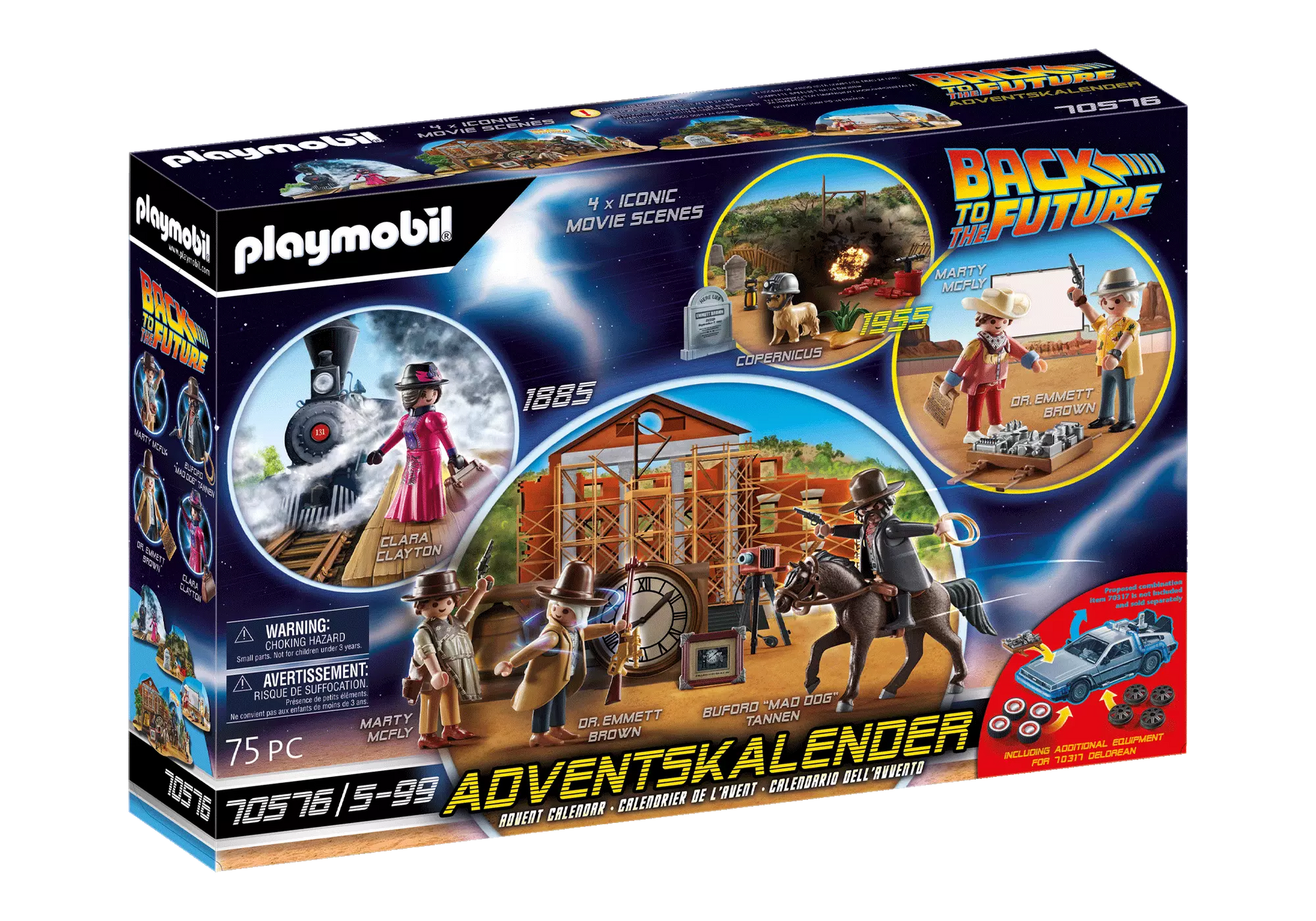 Playmobil 70576 Back to the Future Adventskalender Part II - plegobil