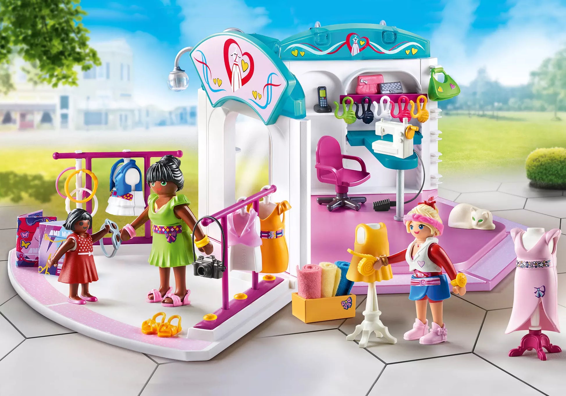 Playmobil 70590 City Life Fashion Design Studio - plegobil