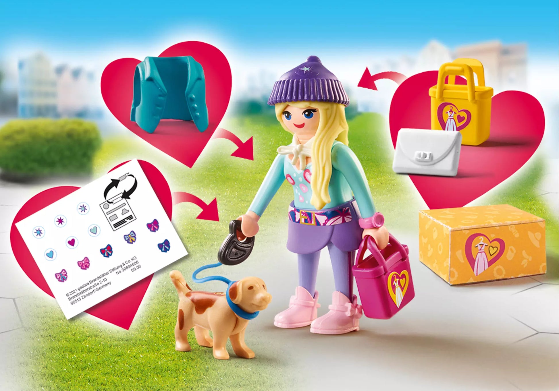 Playmobil 70595 City Life Fashion Girl mit Hund - plegobil