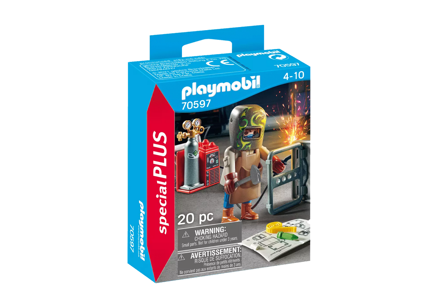 Playmobil 70597 Special Plus Schweißer mit Ausrüstung - plegobil