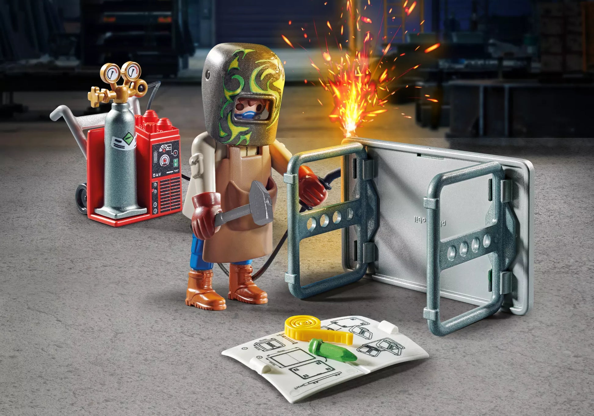 Playmobil 70597 Special Plus Schweißer mit Ausrüstung - plegobil