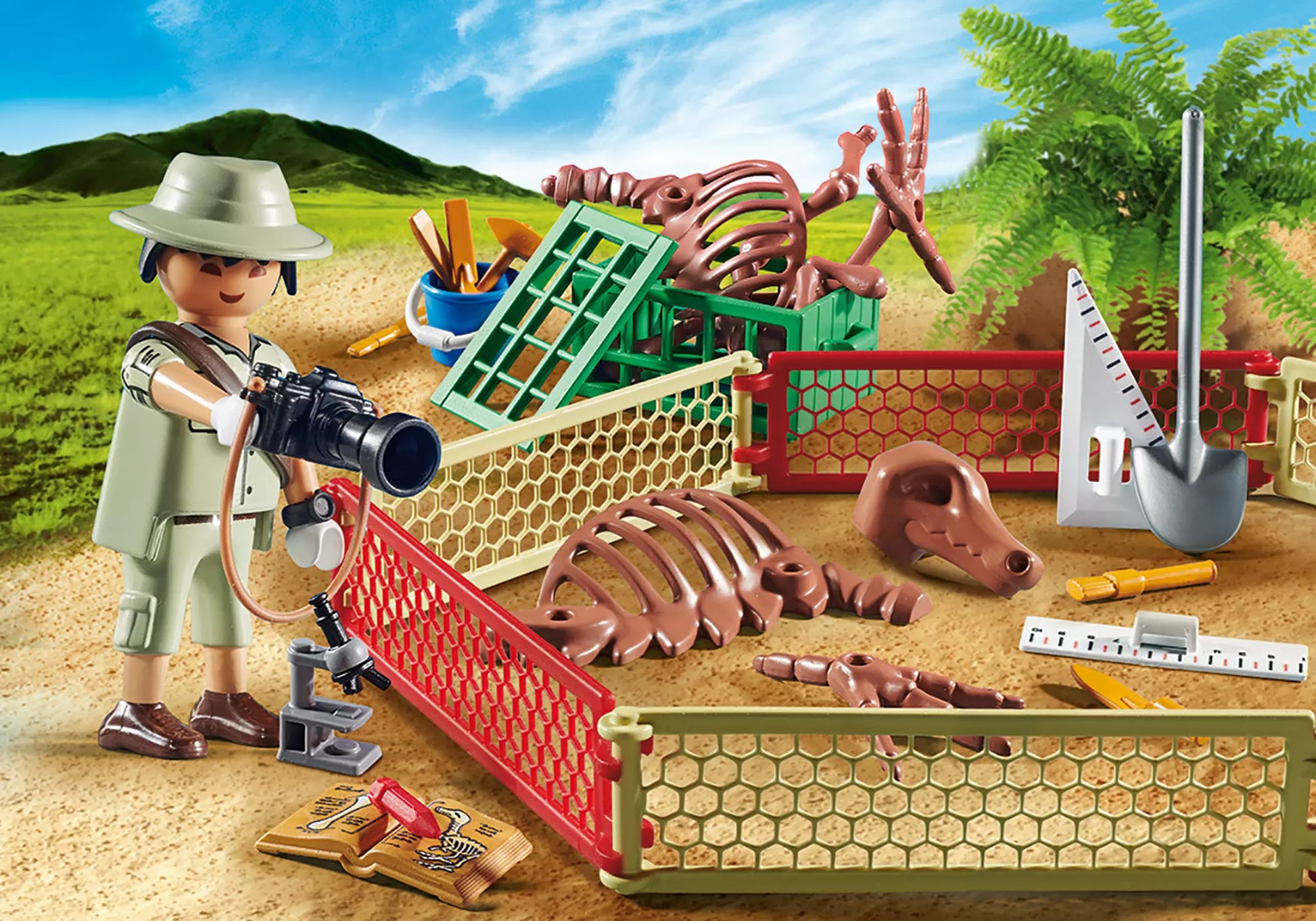 Playmobil 70605 Dinos Geschenkset Paläontologe - plegobil