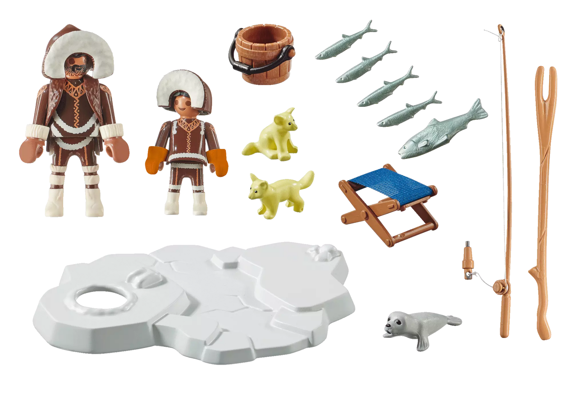 Playmobil 70606 Family Fun Geschenkset Eisangler - plegobil