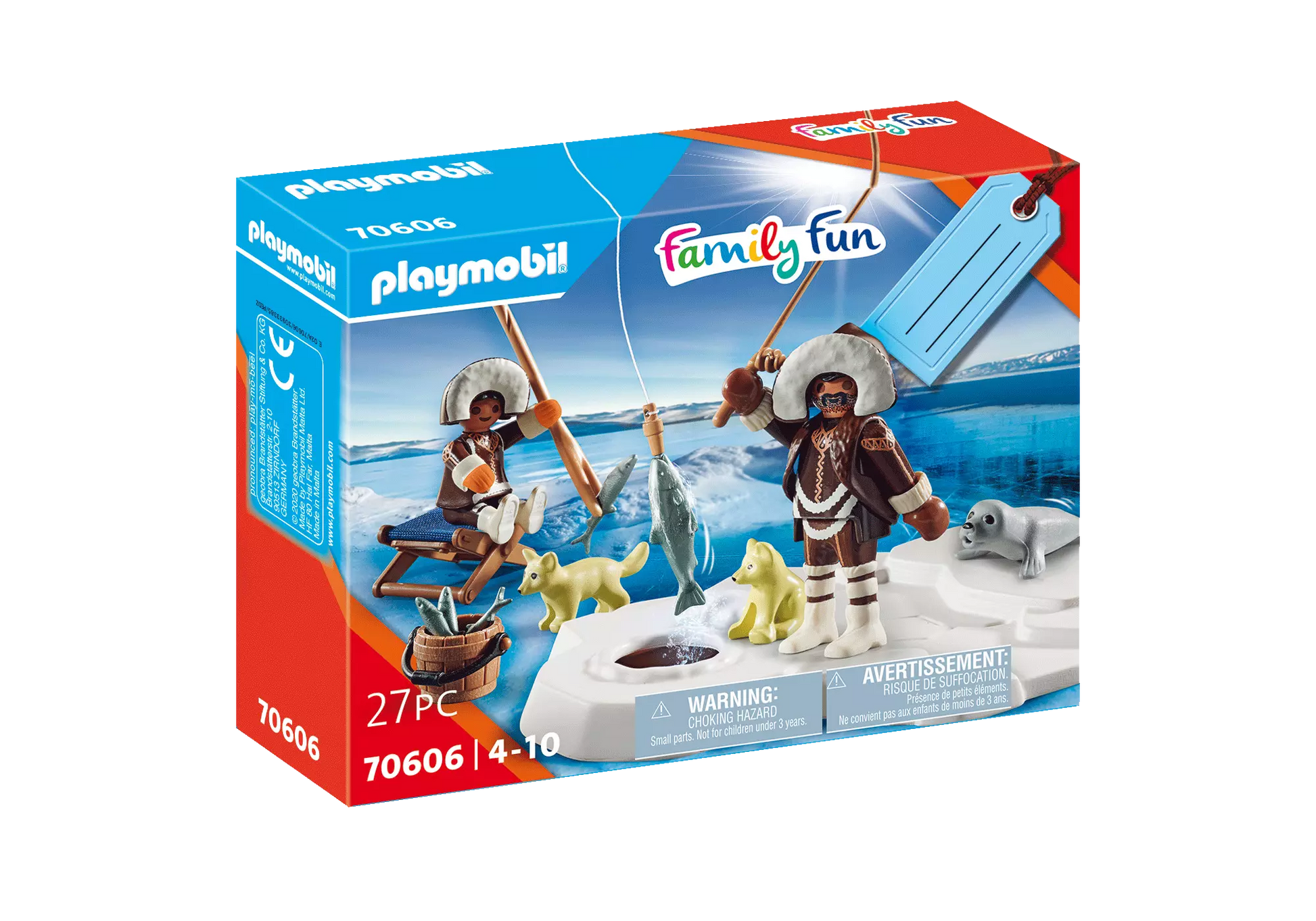 Playmobil 70606 Family Fun Geschenkset Eisangler - plegobil