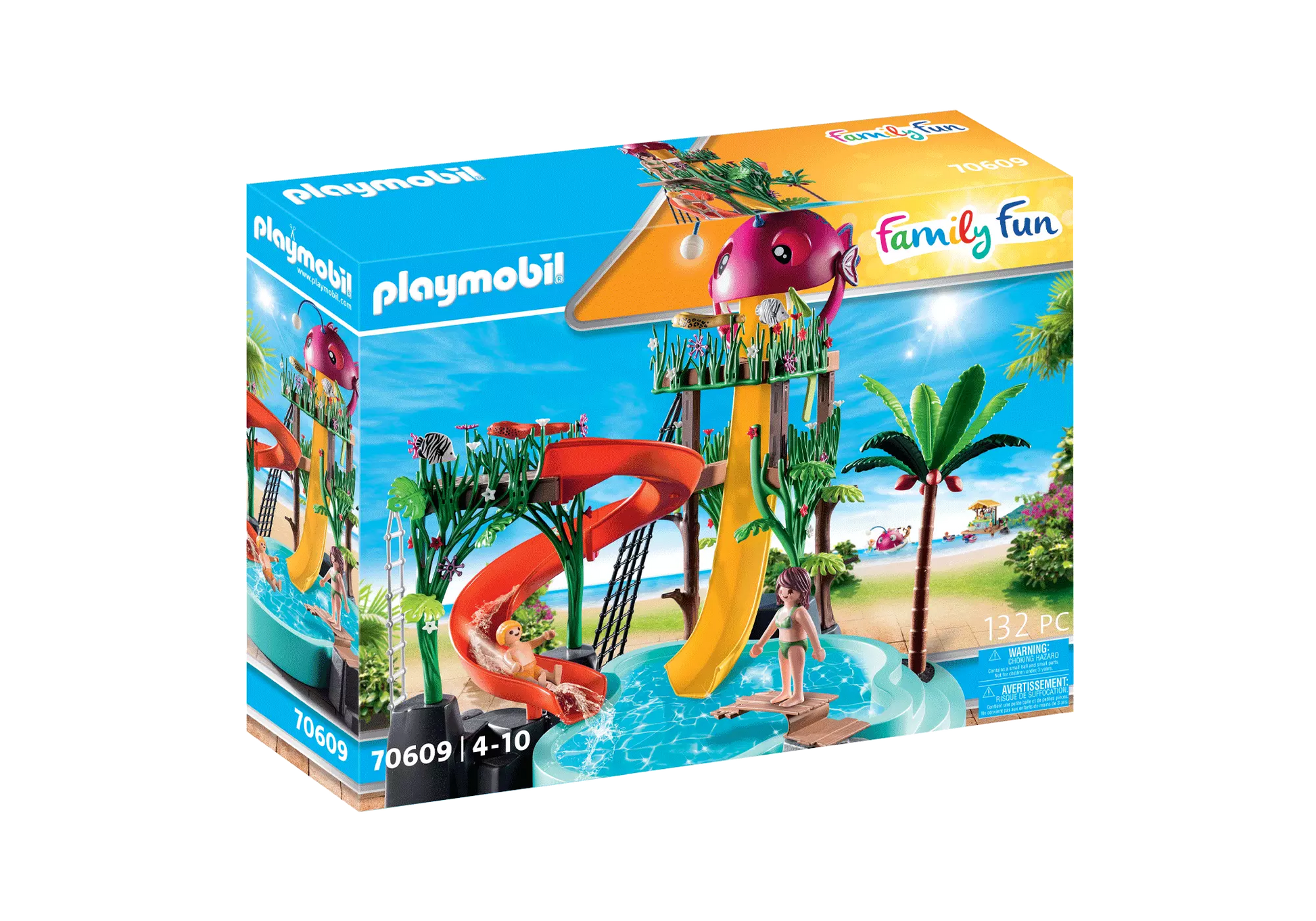 Playmobil 70609 Family Fun Aqua Park mit Rutschen - plegobil