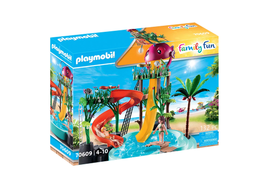 Playmobil 70609 Family Fun Aqua Park mit Rutschen - plegobil