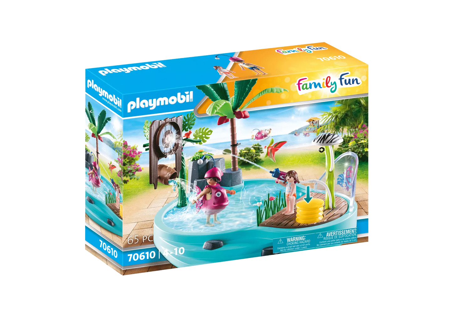 Playmobil 70610 Family Fun Spaßbecken mit Wasserspritze - plegobil