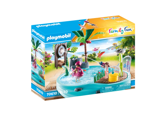 Playmobil 70610 Family Fun Spaßbecken mit Wasserspritze - plegobil