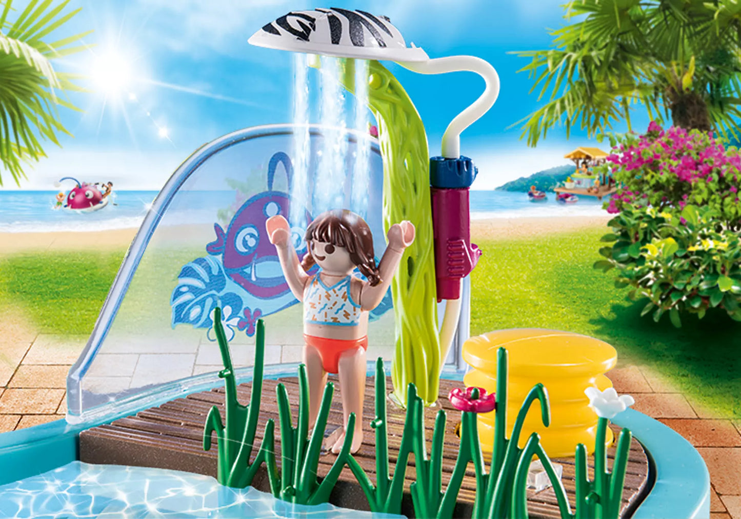 Playmobil 70610 Family Fun Spaßbecken mit Wasserspritze - plegobil