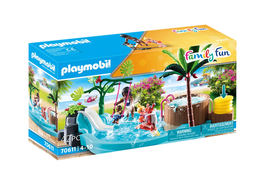 Playmobil 70611 Family Fun Kinderbecken mit Whirlpool - plegobil
