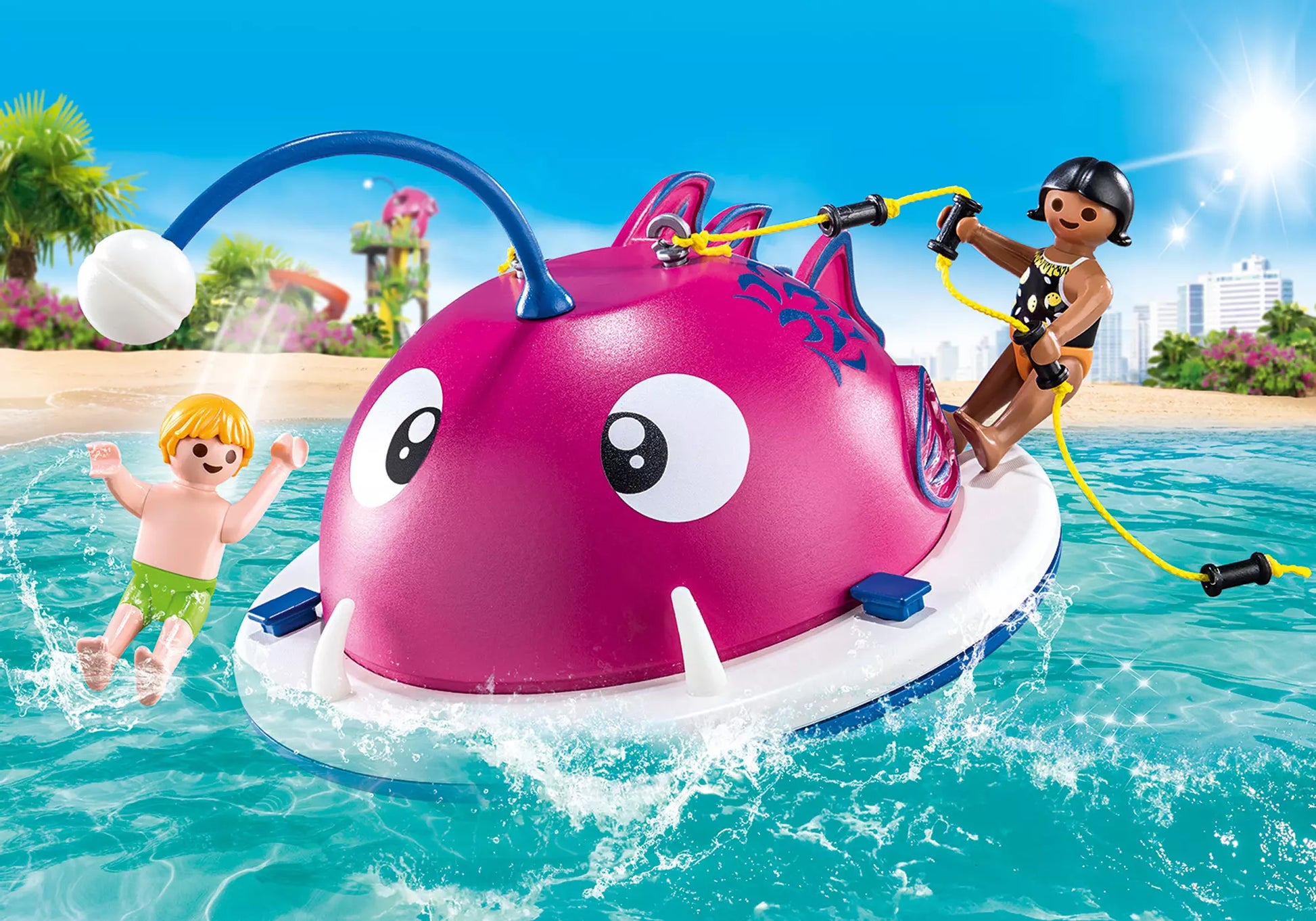 Playmobil 70613 Family Fun Kletter-Schwimminsel - plegobil
