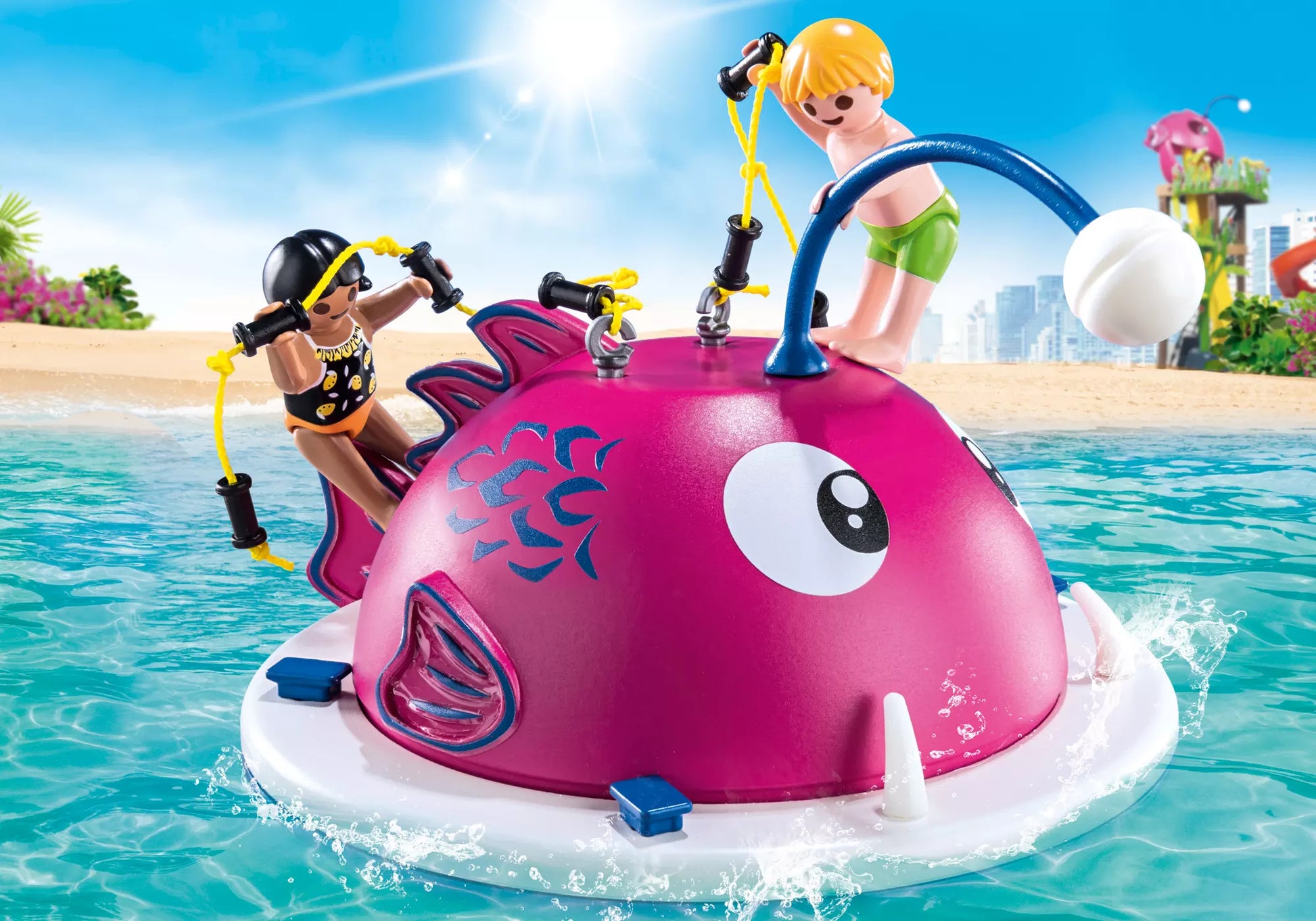 Playmobil 70613 Family Fun Kletter-Schwimminsel - plegobil