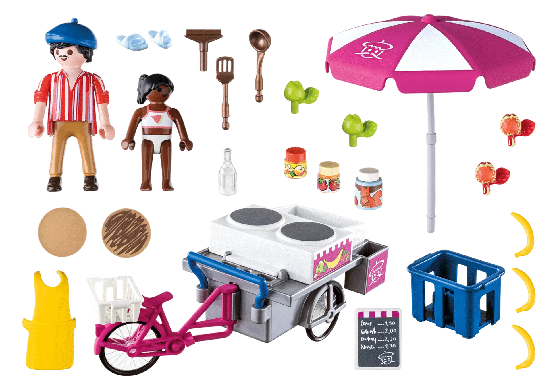 Playmobil 70614 Family Fun Mobiler Crêpes-Verkauf - plegobil