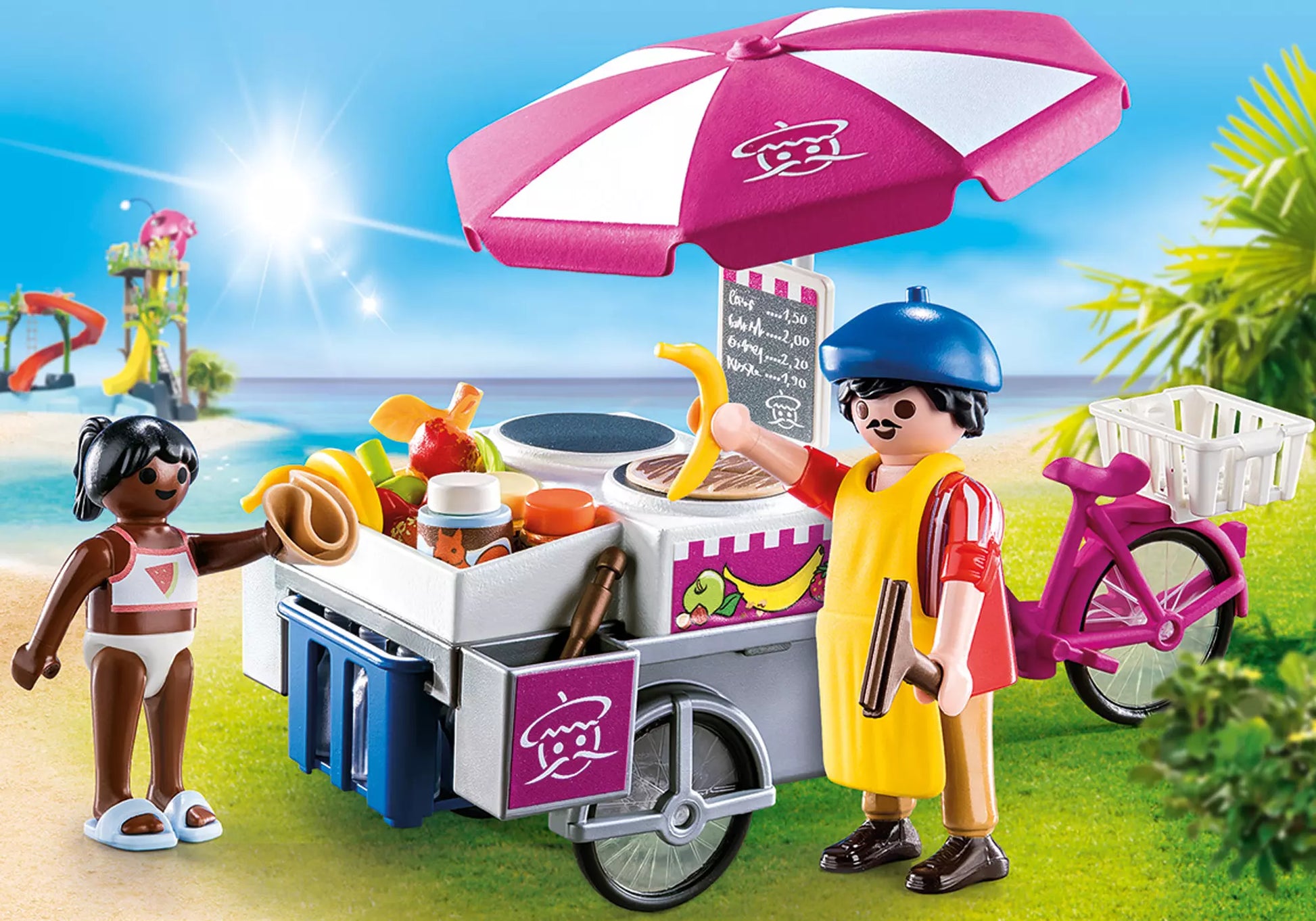 Playmobil 70614 Family Fun Mobiler Crêpes-Verkauf - plegobil