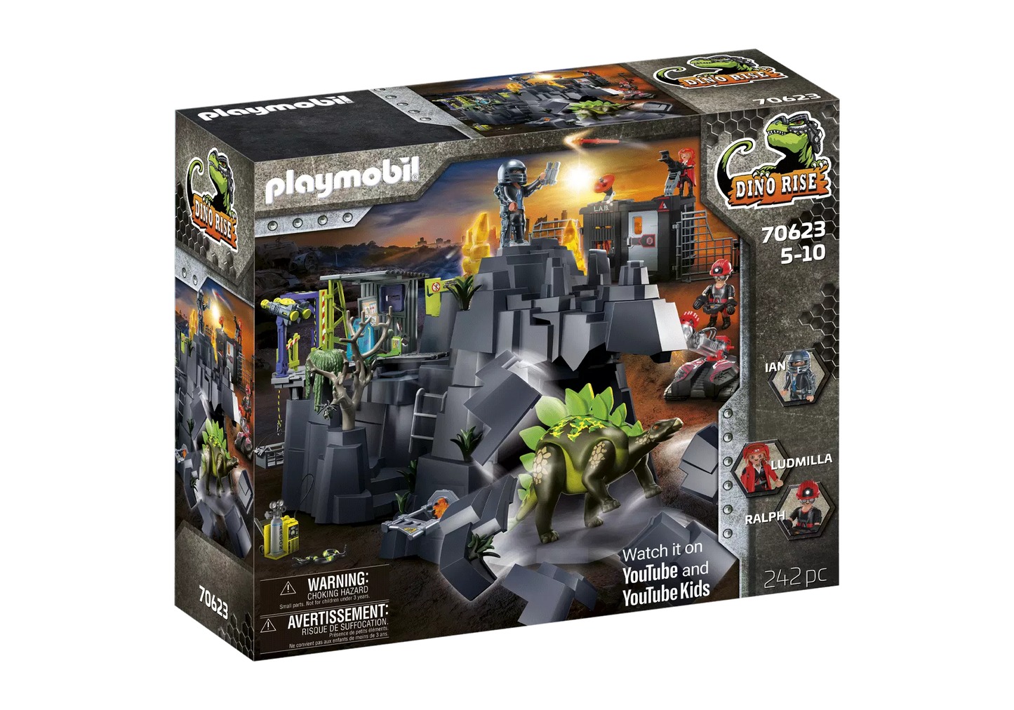 Playmobil 70623 Dino Rise Dino Rock - plegobil