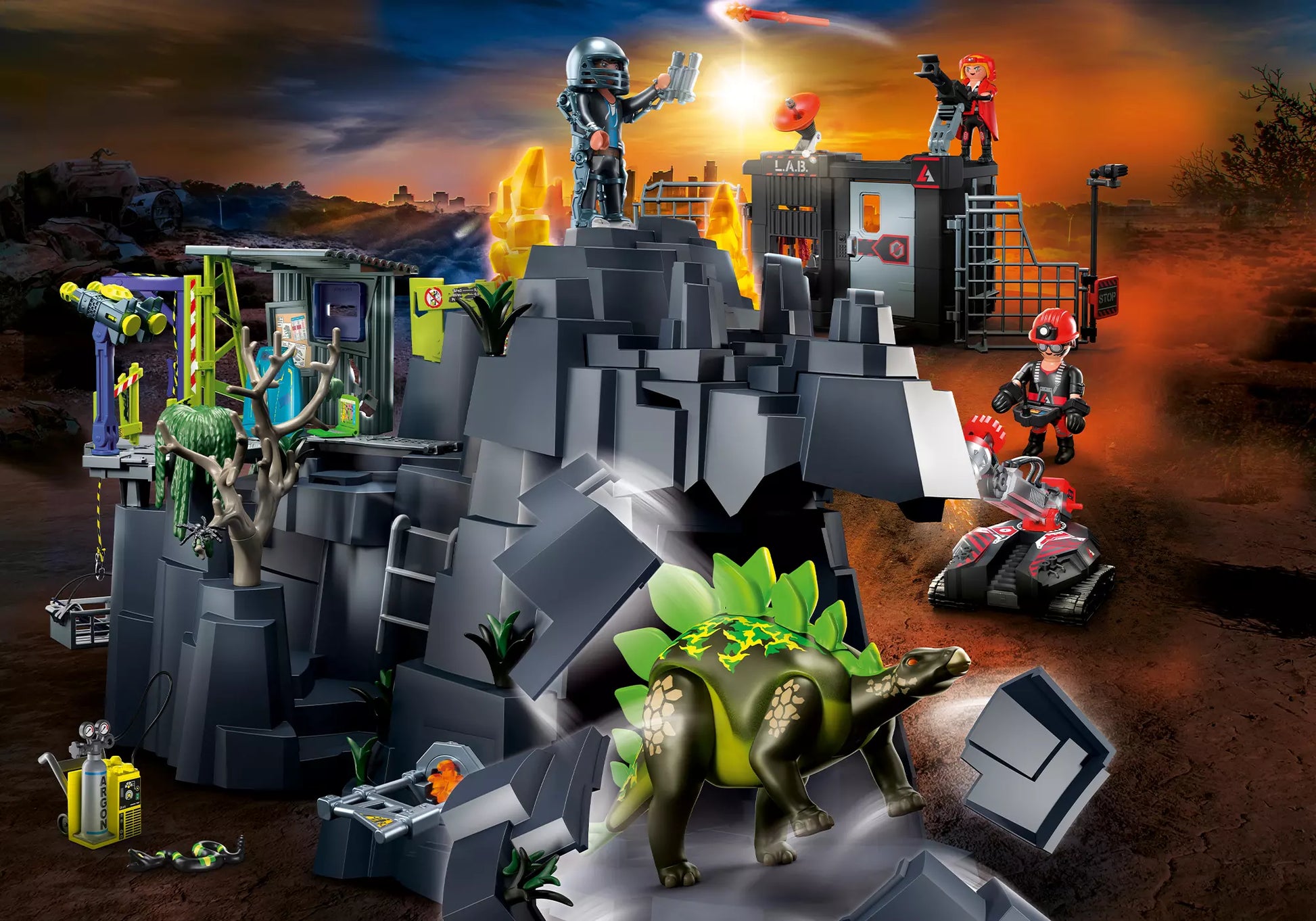 Playmobil 70623 Dino Rise Dino Rock - plegobil