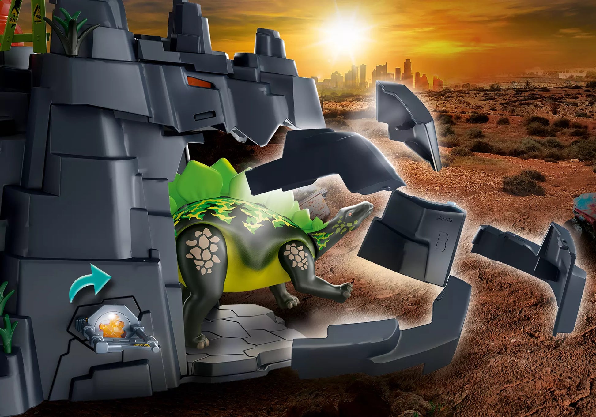 Playmobil 70623 Dino Rise Dino Rock - plegobil