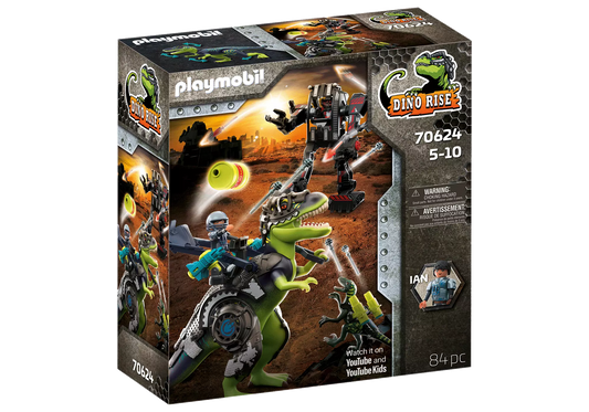 Playmobil 70624 Dino Rise T-Rex: Gefecht der Giganten - plegobil