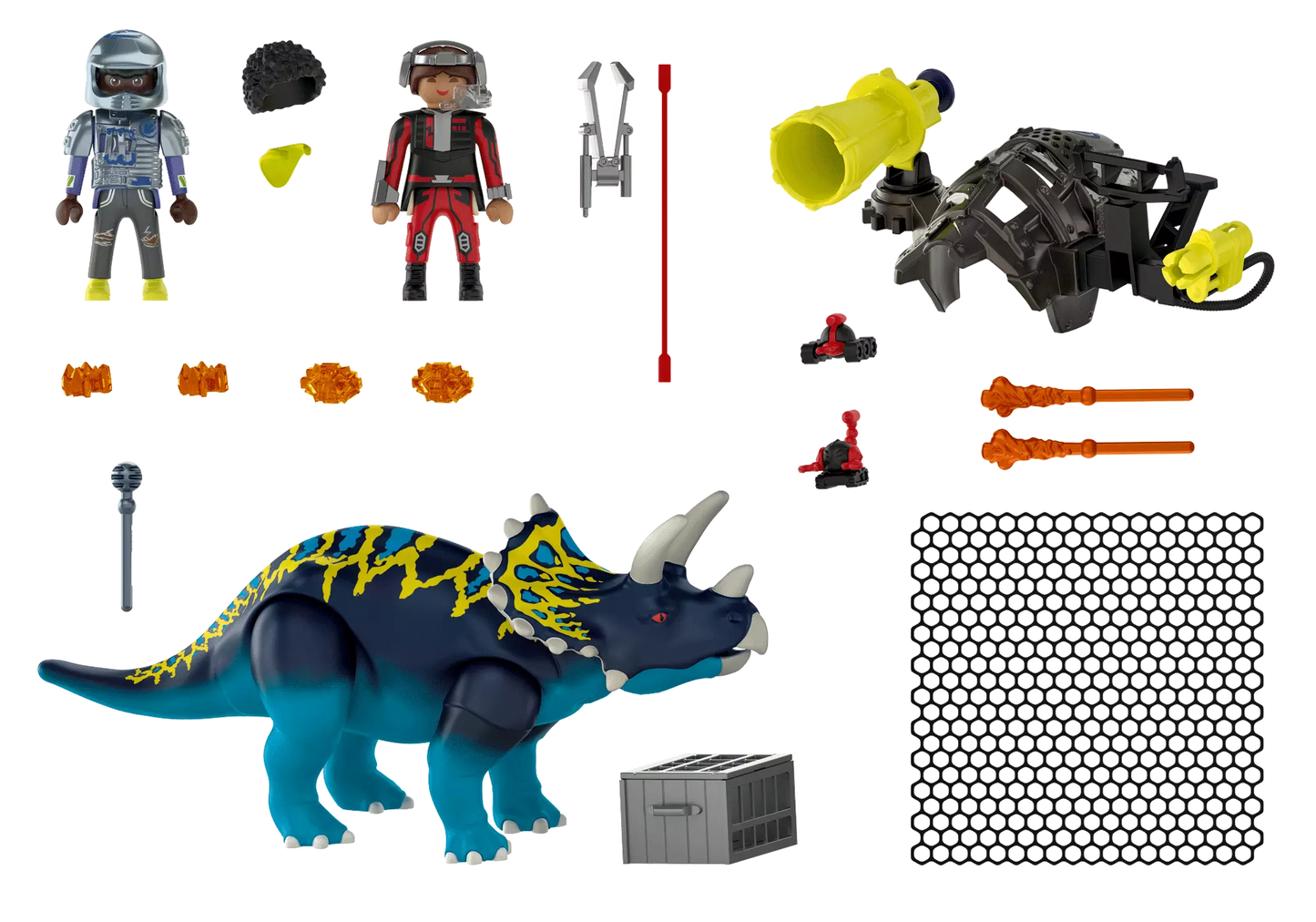 Playmobil 70627 Dino Rise Triceratops: Randale um die legendären Steine - plegobil