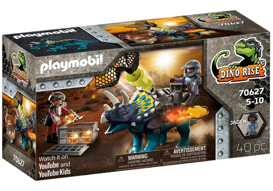 Playmobil 70627 Dino Rise Triceratops: Randale um die legendären Steine - plegobil