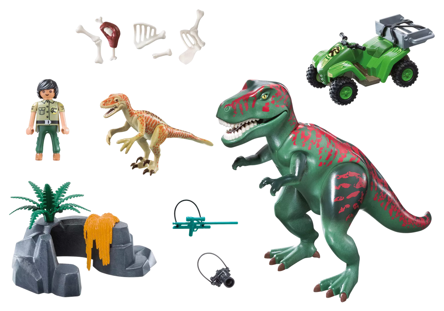 Playmobil 70632 Dinos Promo Pack T-Rex Angriff - plegobil