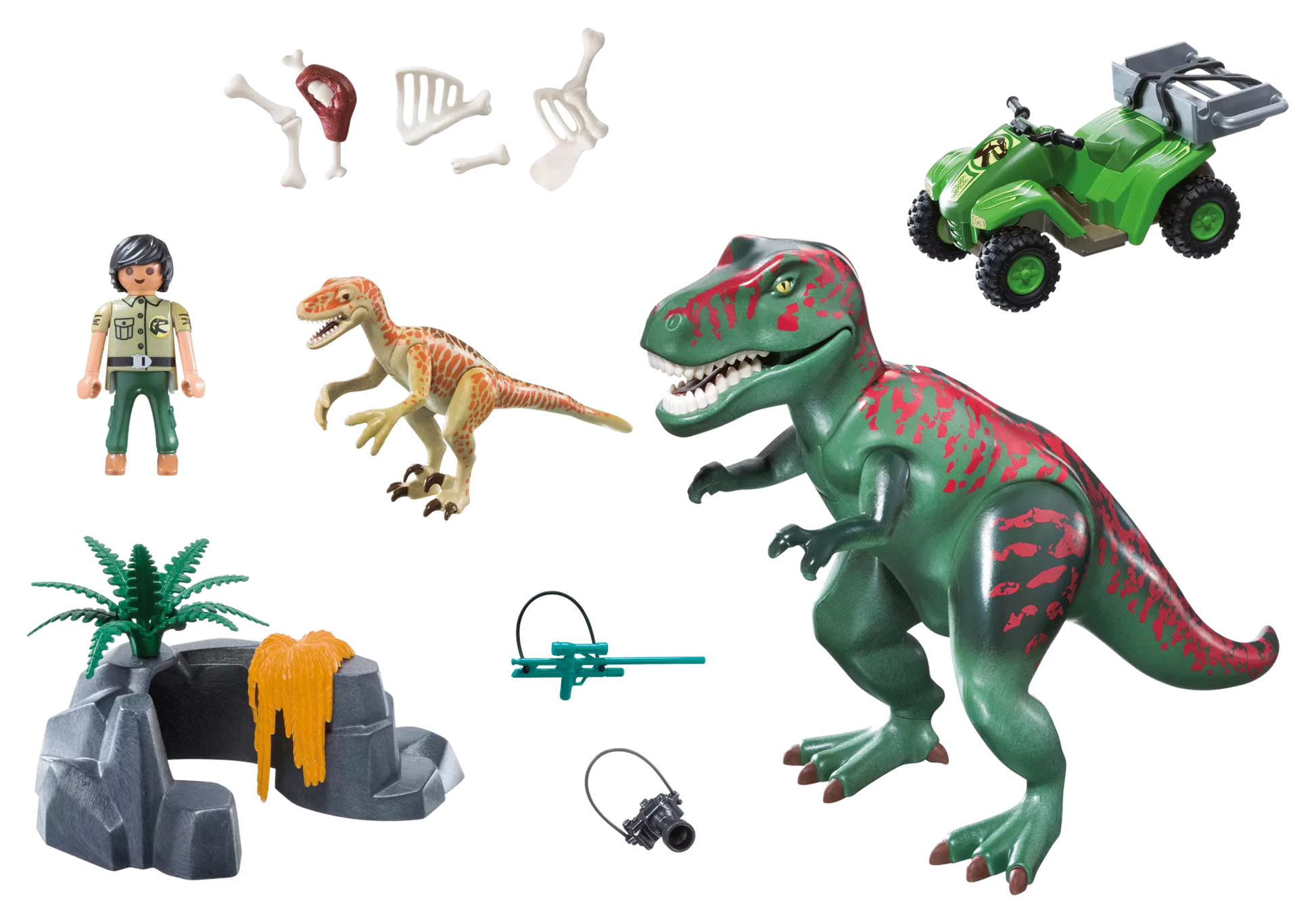 Playmobil 70632 Dinos Promo Pack T-Rex Angriff - plegobil