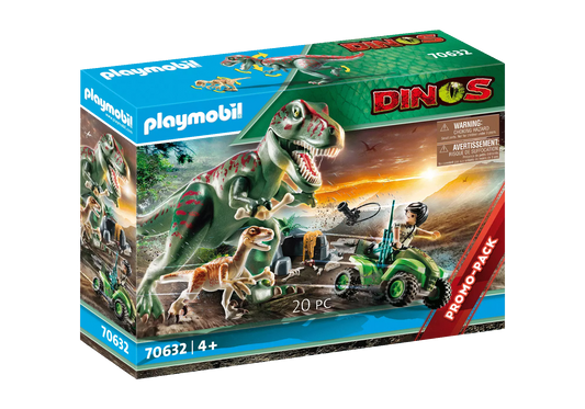 Playmobil 70632 Dinos Promo Pack T-Rex Angriff - plegobil
