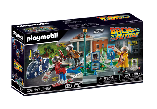 Playmobil 70634 Back to the Future Part II Verfolgung mit Hoverboard - plegobil
