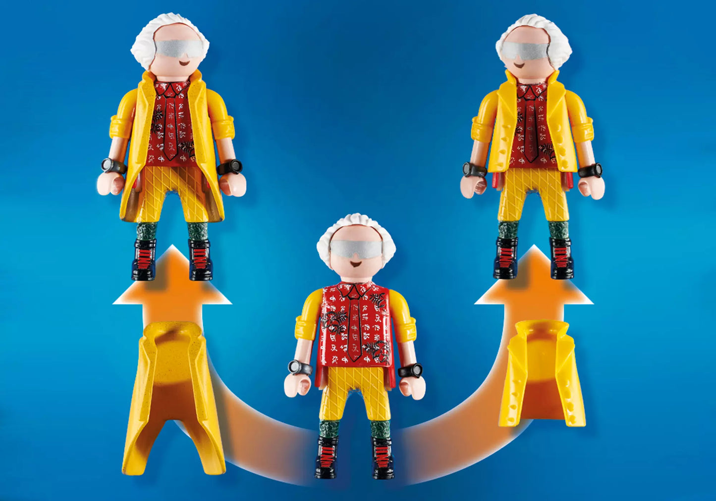 Playmobil 70634 Back to the Future Part II Verfolgung mit Hoverboard - plegobil