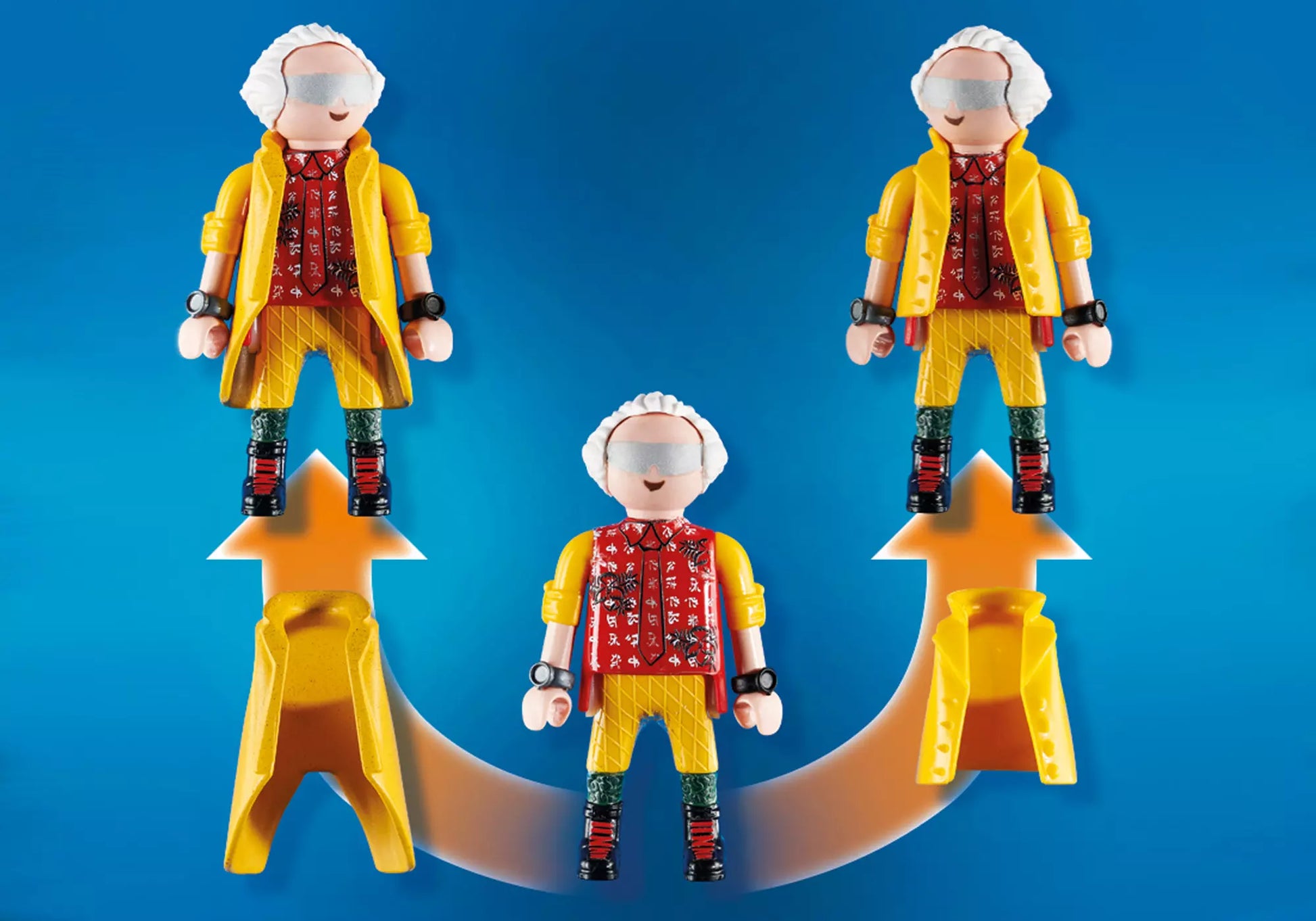 Playmobil 70634 Back to the Future Part II Verfolgung mit Hoverboard - plegobil