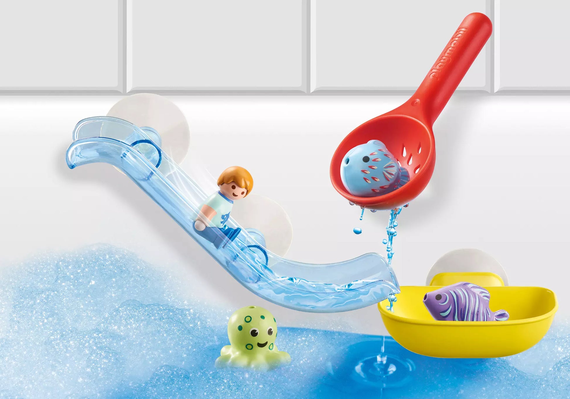 Playmobil 70637 1-2-3 Aqua Fangspaß mit Meerestierchen - plegobil