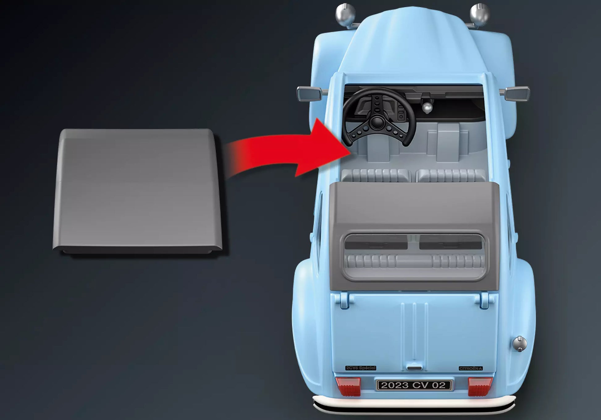 Playmobil 70640 Citroën 2CV - plegobil