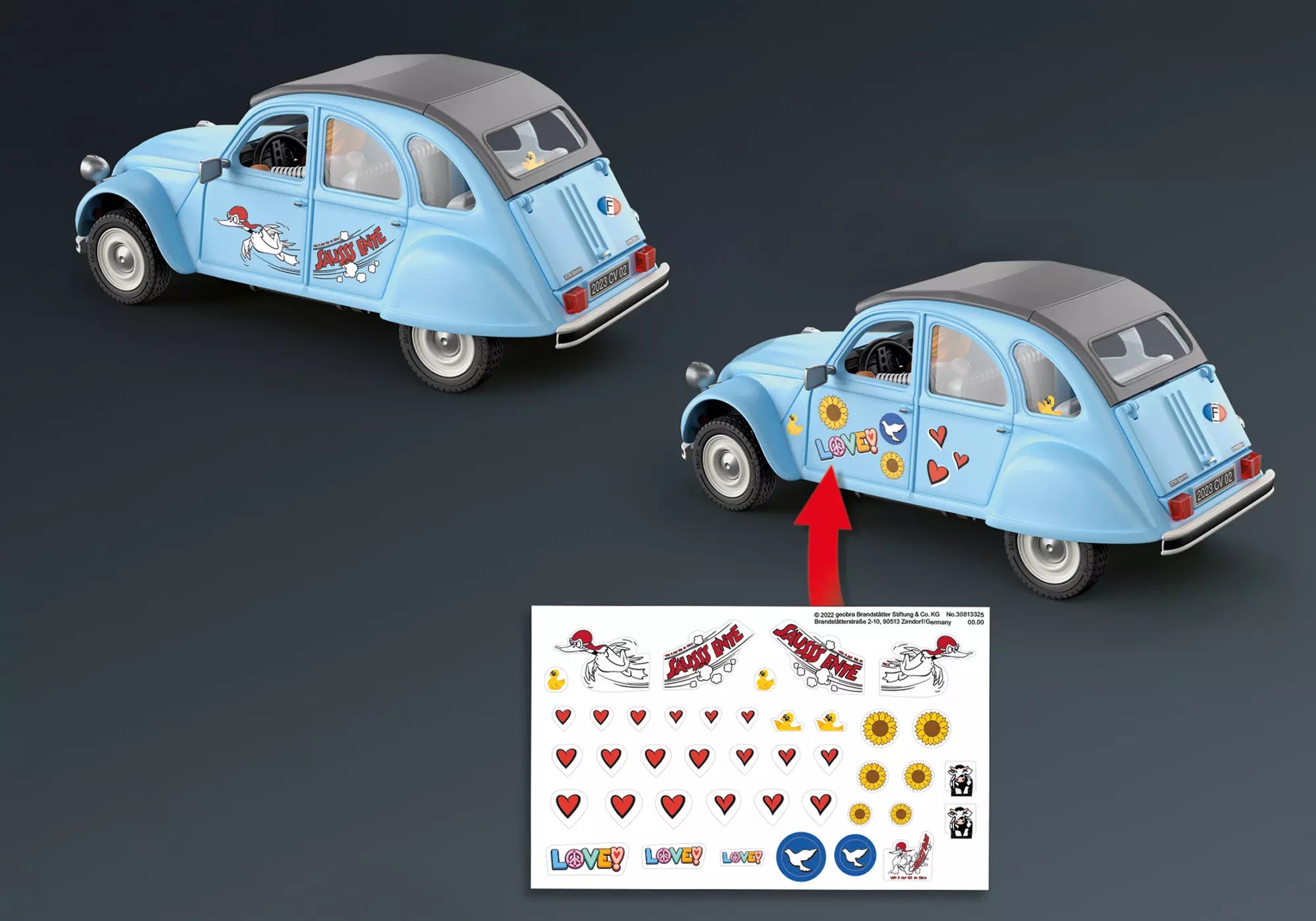 Playmobil 70640 Citroën 2CV - plegobil