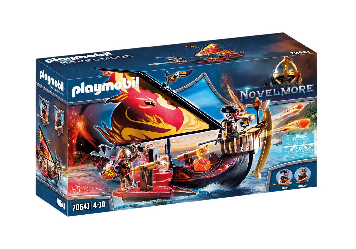 Playmobil 70641 Novelmore Burnham Raiders Feuerschiff - plegobil