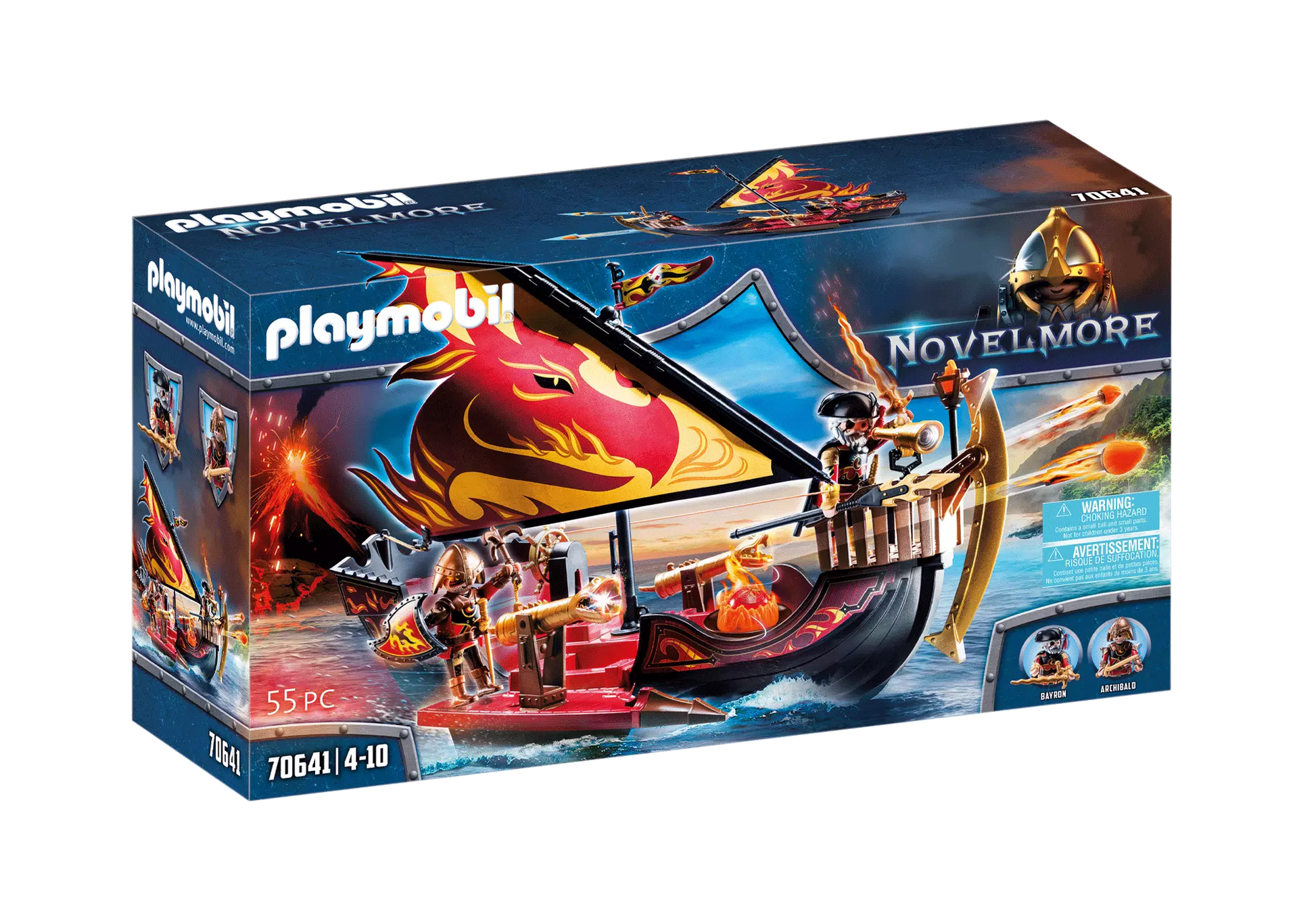Playmobil 70641 Novelmore Burnham Raiders Feuerschiff - plegobil