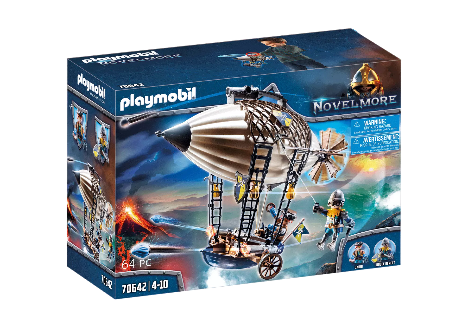 Playmobil 70642 Novelmore Darios Zeppelin - plegobil