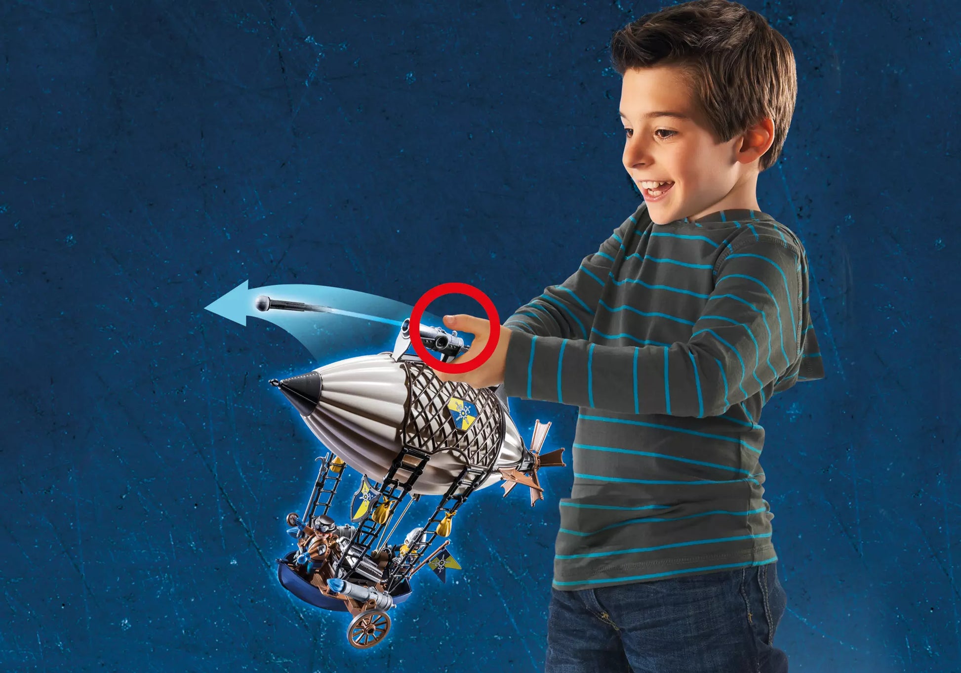 Playmobil 70642 Novelmore Darios Zeppelin - plegobil