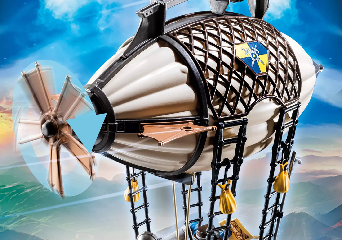 Playmobil 70642 Novelmore Darios Zeppelin - plegobil