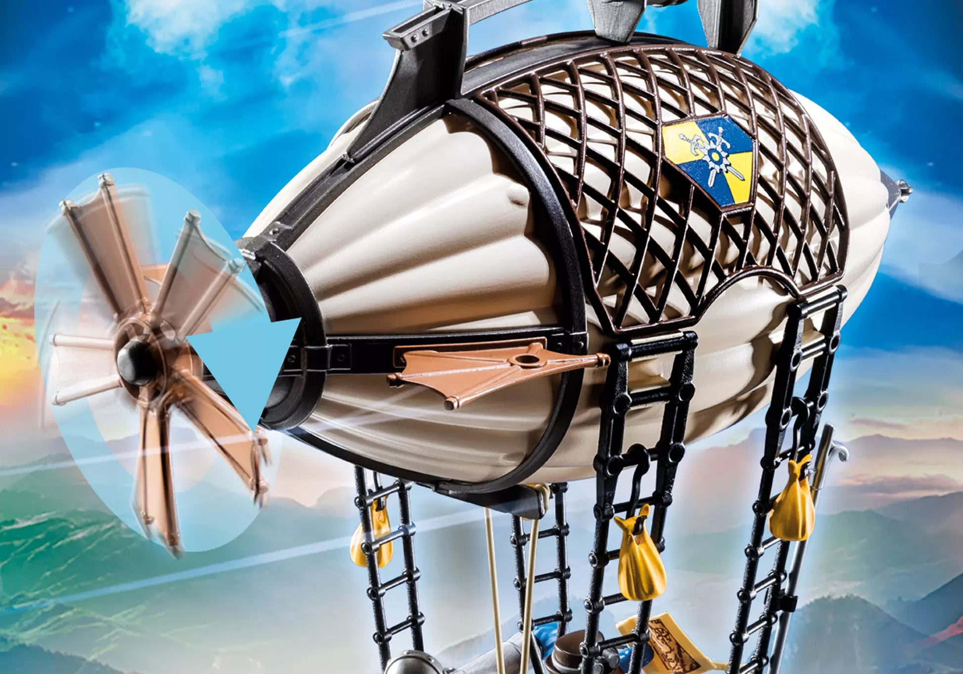 Playmobil 70642 Novelmore Darios Zeppelin - plegobil