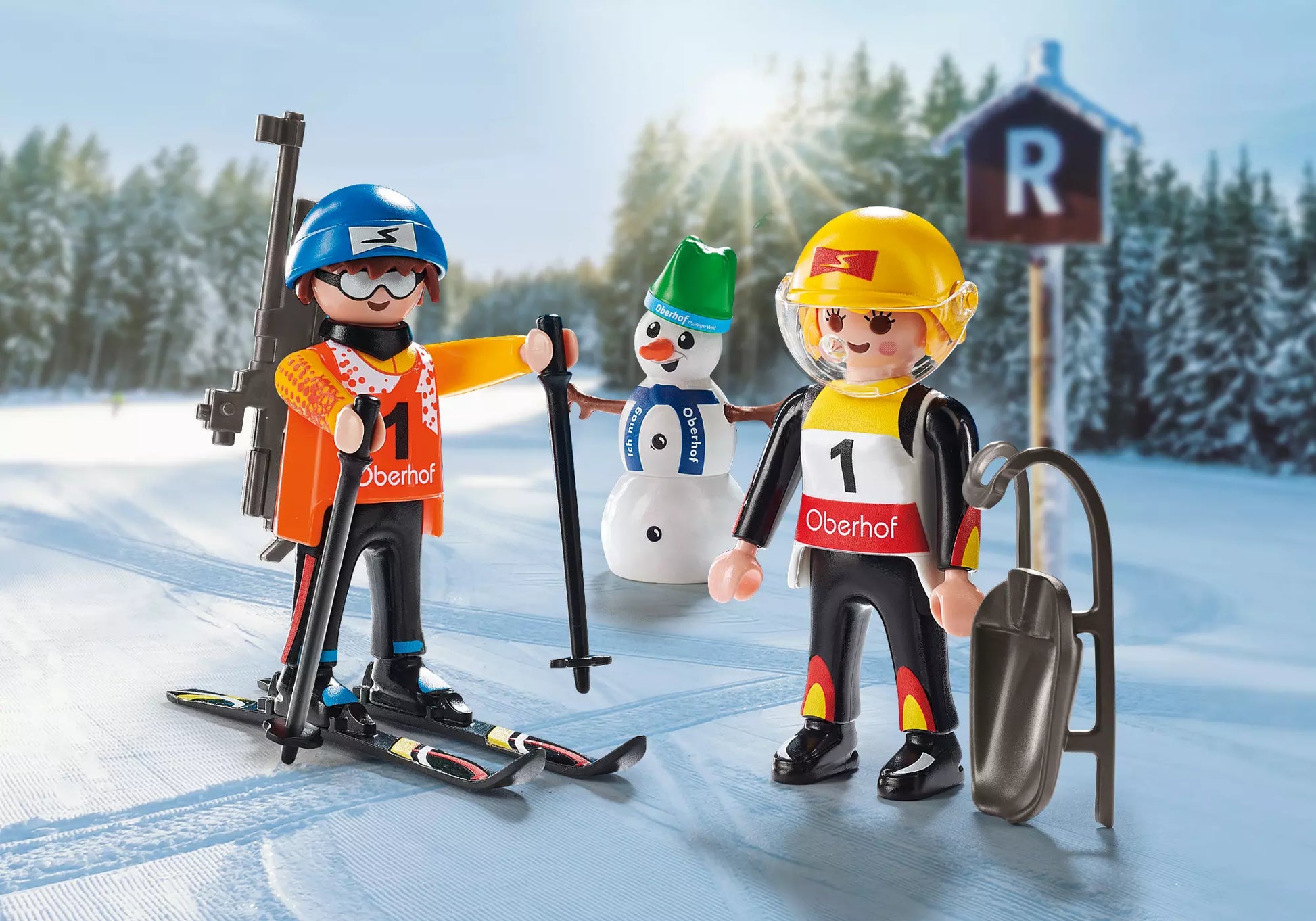 Playmobil 70643 Promo Wintersport Oberhof - plegobil