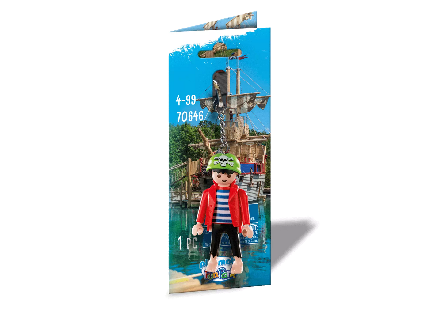 Playmobil 70646 Family Fun Schlüsselanhänger Pirat Rico - plegobil