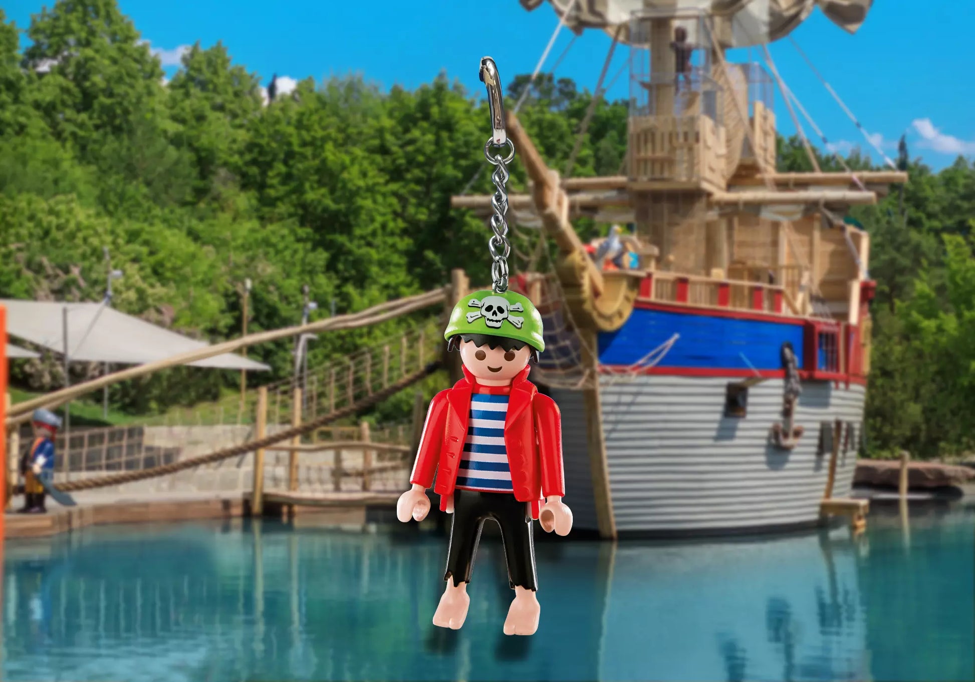 Playmobil 70646 Family Fun Schlüsselanhänger Pirat Rico - plegobil