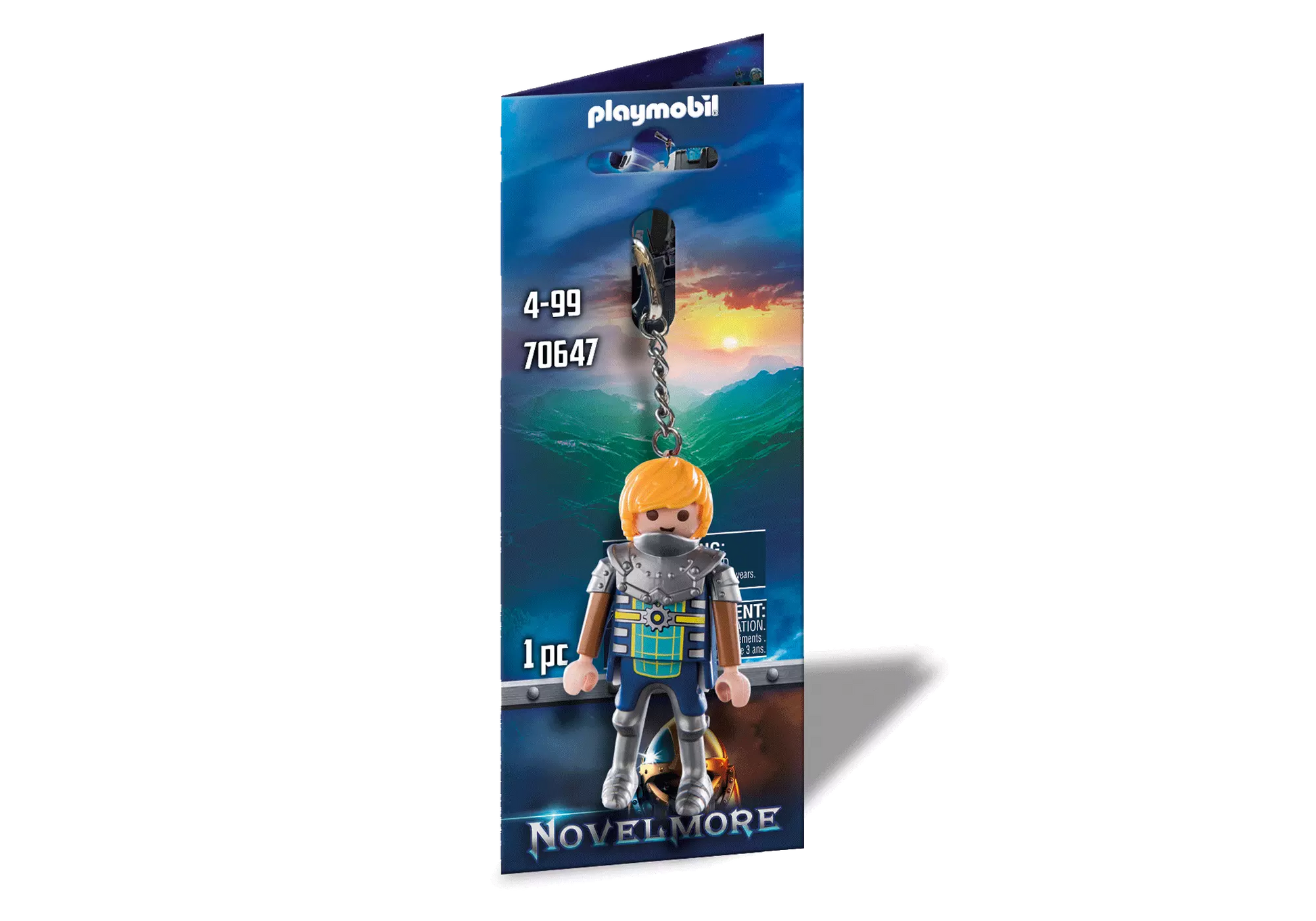 Playmobil 70647 Novelmore Schlüsselanhänger Prinz Arwynn - plegobil