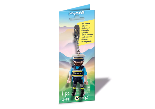 Playmobil 70648 City Action Schlüsselanhänger Polizist - plegobil