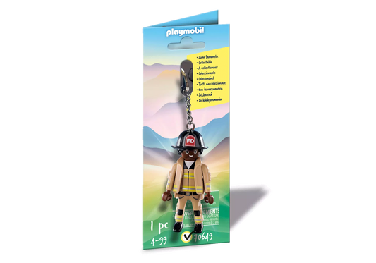 Playmobil 70649 City Action Schlüsselanhänger Feuerwehrmann - plegobil